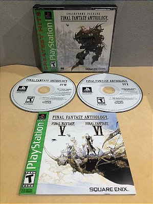 Final Fantasy Anthology Greatest Hits Americano PS1