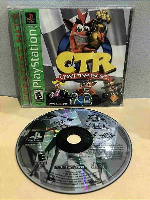 Crash Team Racing Greatest Hits Americano PS1