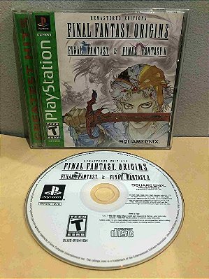 Final Fantasy Origins Greatest Hits Americano PS1