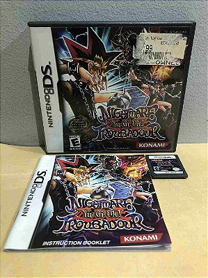 Yugioh Nightmare Troubadour Americano DS