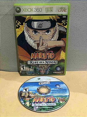 Naruto Rise to a Ninja Sem Manual Americano Xbox 360
