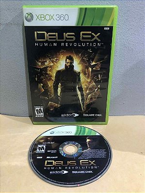 Deus Ex Com Luva Americano Xbox 360