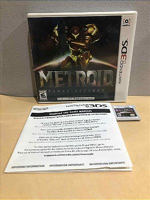 Metroid Samus Returns Americano 3DS