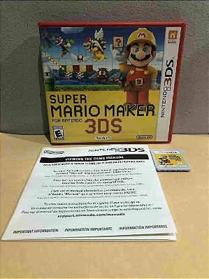 Super Mario Maker Americano 3DS