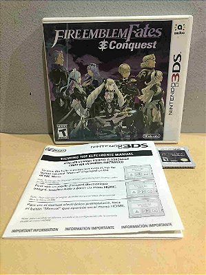 Fire Emblem Fates Conquest Americano 3DS
