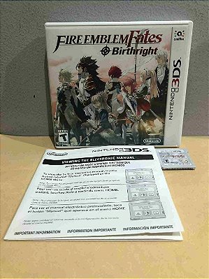 Fire Emblem Fates Birthright Americano 3DS