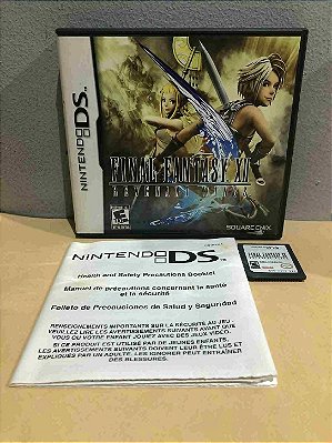 COM DETALHES - Final Fantasy XII Revenant Wings Sem Manual Americano DS