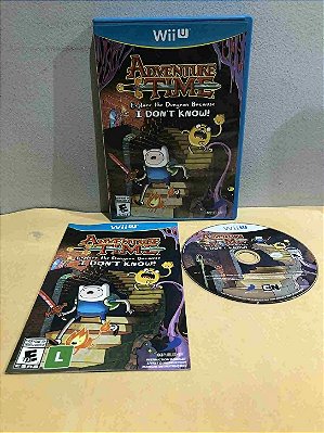 Adventure Time Explore the Dungeon Because I Dont Know Americano Wii U