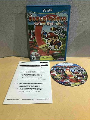 Paper Mario Color Splash Americano Wii U