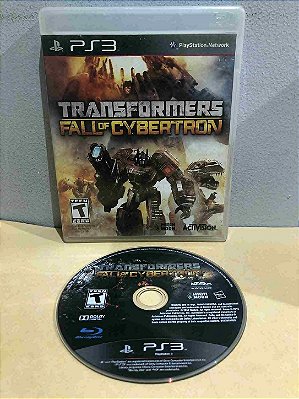 Transformers Fall of Cybertron Sem Manual Americano PS3