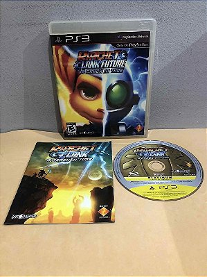 REIMPRESSO - Ratchet & Clank Future a Crack in Time Disco Platinum Europeu PS3