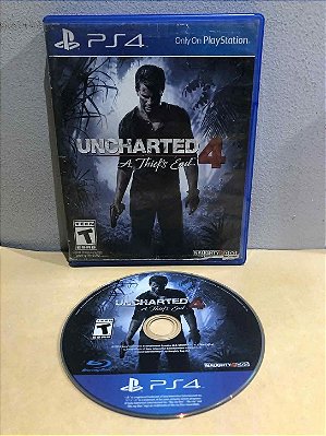 COM DETALHES - Uncharted 4 Americano PS4