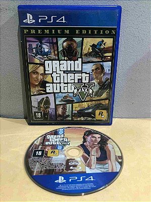 Grand Theft Auto V Sem Manual Nacional PS4