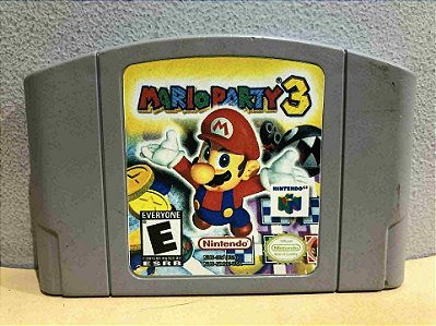 RELABEL - Mario Party 3 Americano Nintendo 64