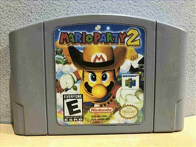 RELABEL - Mario Party 2 Americano Nintendo 64