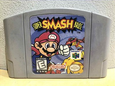 RELABEL - Super Smash Bros Americano Nintendo 64