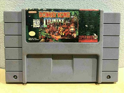 Donkey Kong Country Americano Super Nintendo