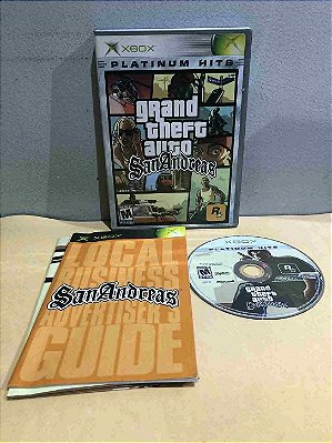 Grand Theft Auto San Andreas Platinum Hits Americano Xbox