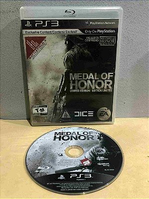Medal of Honor Limited Edition Sem Manual Americano PS3