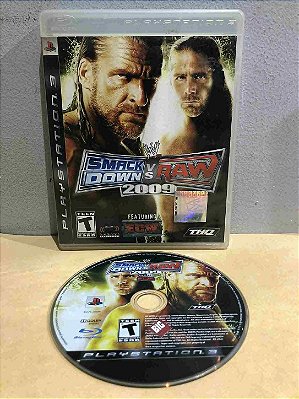 SmackDown Vs Raw 2009 Sem Manual Americano PS3