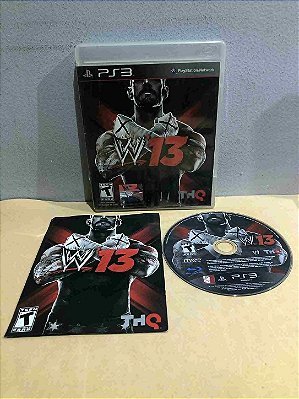 COM DETALHES - WWE 13 Americano PS3