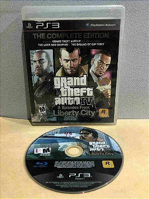 COM DETALHES - Grand Theft Auto IV Complete Edition Sem Manual Americano PS3