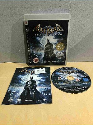 COM DETALHES - Batman Arkham Asylum Europeu PS3