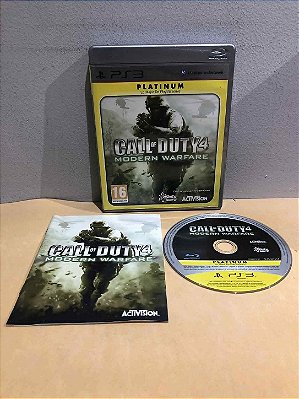 Call of Duty 4 Modern Warfare Platinum Europeu PS3