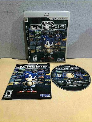COM DETALHES - Sonic Ultiamte Genesis Collection Americano PS3