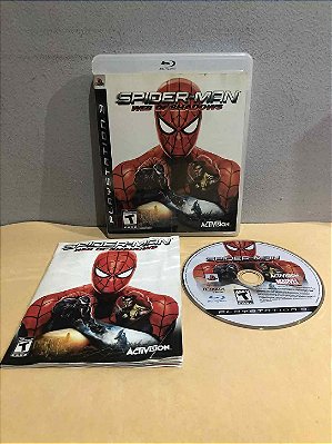 COM DETALHES - Spiderman Web of Shadows Americano PS3