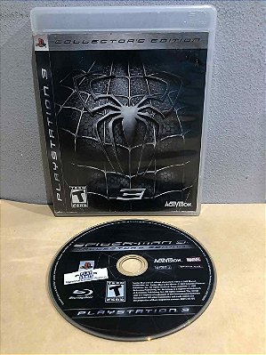 COM DETALHES - Spiderman 3 Collectors Edition Sem Manual Americano PS3