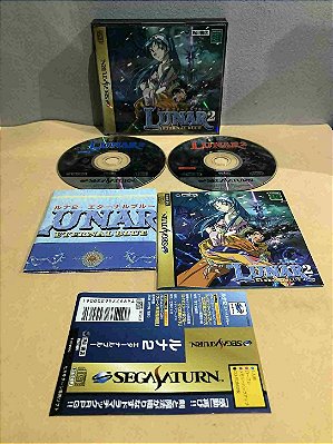 Lunar 2 Eternal Blue Japones Sega Saturn