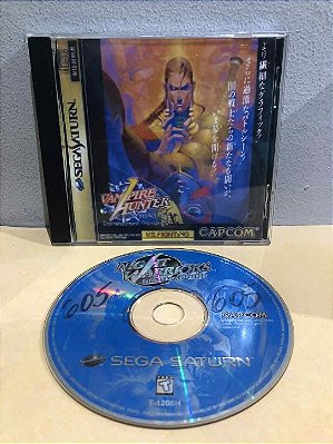 REIMPRESSO - Night Warriors Darkstalkers Revenge Americano Sega Saturn