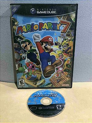 Mario PArty 7 Sem Manual Americano GameCube