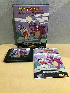 Turma da Monica na Terra dos Monstros Mega Drive