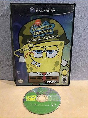 COM DETALHES - Spongebob Battle for Bikini Bottom Sem Manual Americano GameCube