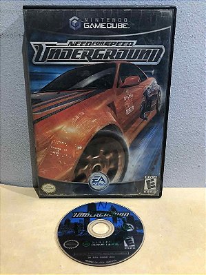 COM DETALHES - Need for Speed Underground Sem Manual Americano GameCube