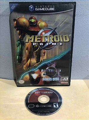 REIMPRESSO - Metroid Prime Americano GameCube