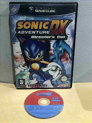 REIMPRESSO - Sonic Adventure DX Directors Cut Americano GameCube