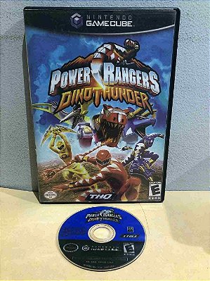 REIMPRESSSO - Power Rangers Dino Thunder Americano GameCube
