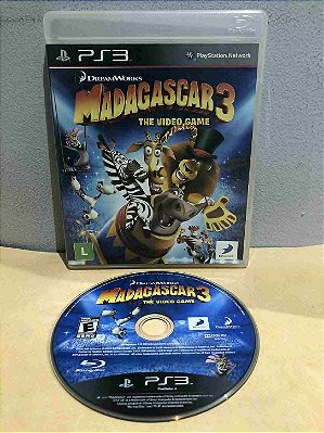 Madagascar 3 Sem Manual Nacional PS3