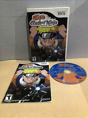 Naruto Clash of Ninja Revolution Americano Wii