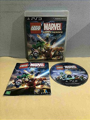COM DETALHES - LEGO Marvel Super Heroes Nacional PS3