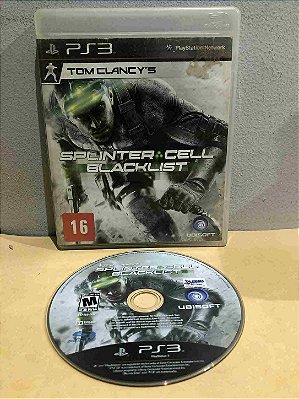 COM DETALHES - Splinter Cell Blacklist Nacional PS3