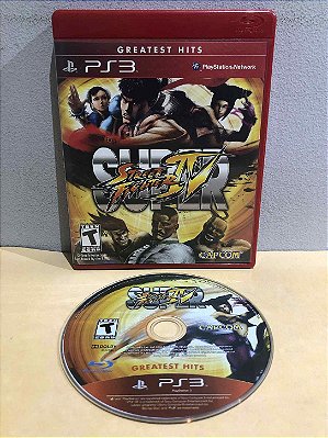 Super Street Fighter IV Greatest Hits Sem Manual Americano PS3