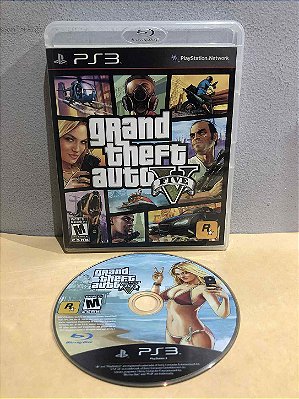 Grand Theft Auto V Sem Manual Americano PS3