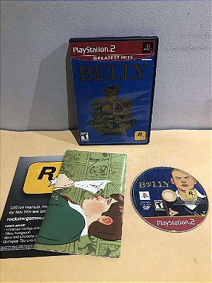 Bully Greatest Hits Americano Com Mapa PS2
