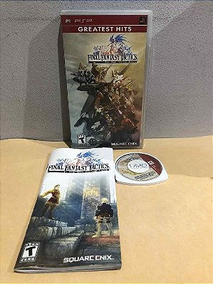Final Fantasy Tactics Greatest Hits Americano PSP