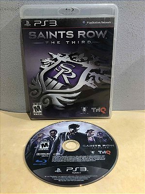 COM DETALHES - Saints Row The Third Americano PS3