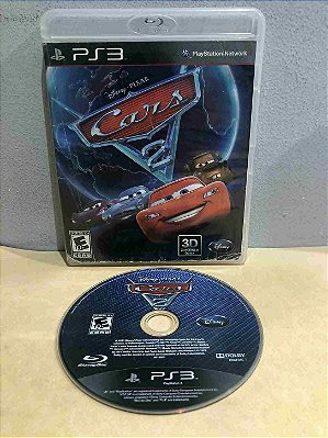COM DETALHES - Disney Pixar Cars 2 Sem Manual Americano PS3
